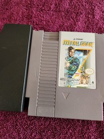 Metal Gear - Nintendo NES  - PAL A - With sleeve
