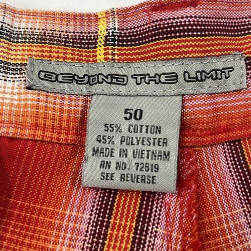 Pantaloncini Beyond The Limit Uomo 46 Plaid Casual Golf - Foto 4 di 10