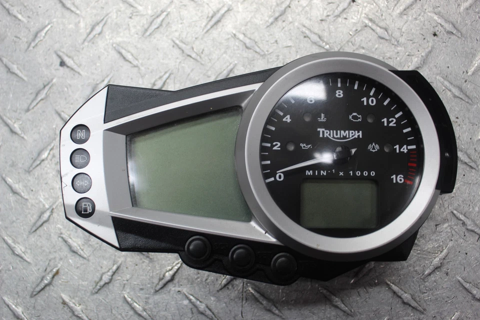 Triumph Daytona 675 2007 velocímetro/tacómetro Foto 2 de 4