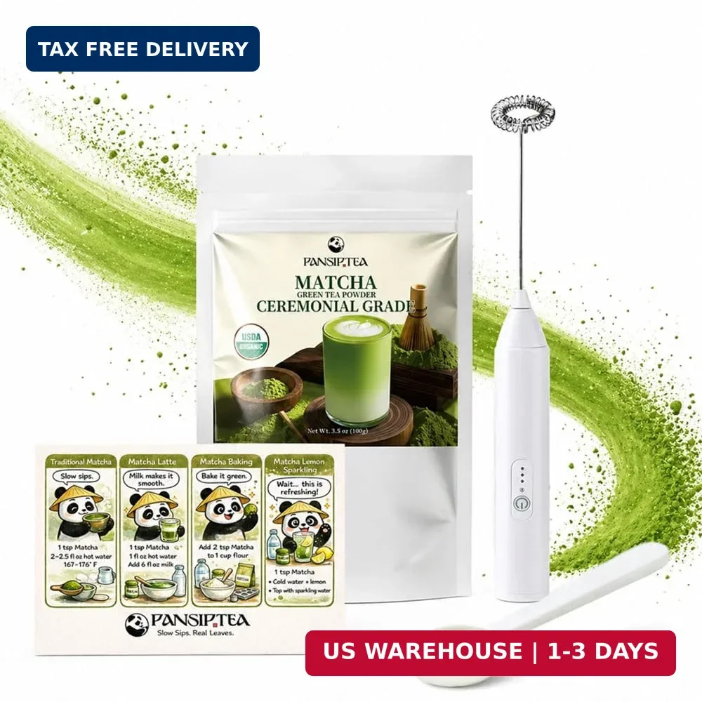 Powder Set For Matcha Latte Baking