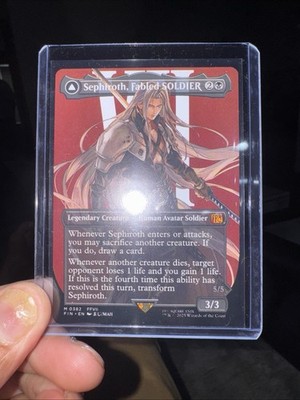 Sephiroth Fabled Soldier Final Fantasy Magic: The Gathering Card