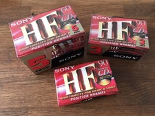 Cassettes Audio Sony HF 60 90 Lot Neuf New K7 
