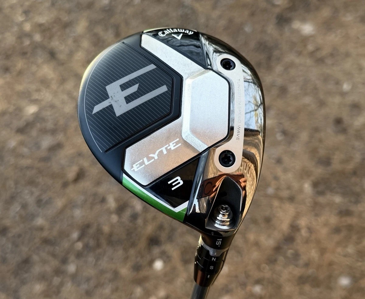 Club Golf Droitier Occasion état Excellent Tête De Bois Callaway ELYTE Triple Diamond 15° - 3 Bois - Droitier - Occasion Excellent état Tête Bois Callaway