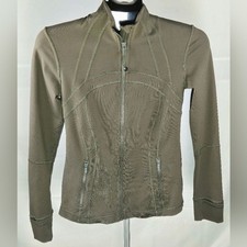 Lululemon Define Nulu Sage Elevated Athleisure Jacket, Size 6