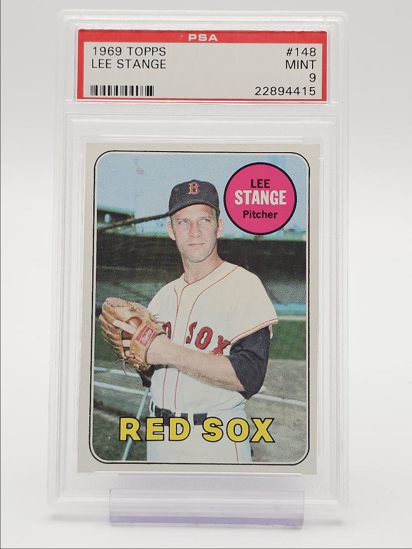 1969 Topps TOPPS Red #148 Lee Stange front