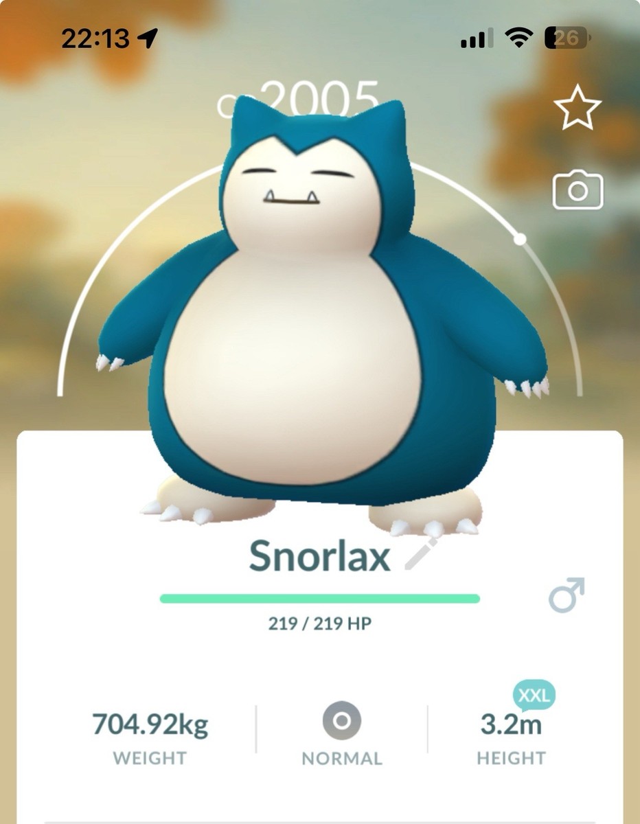 Snorlax XXL SIZE Pokestop Showcase Pokemon Gen1 Go Same day