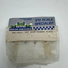 Vintage Bolink Off Road Number Plate BL-2615