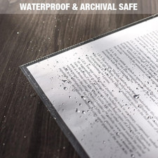 No Hole Sheet Protectors