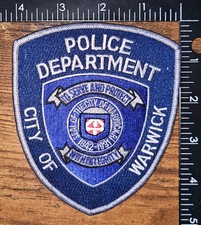 City of Warwick Rhode Island Police Department Patch