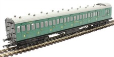 Bachmann 39-623 60' ex-SECR Birdcage brake third 3455 SR malachite green