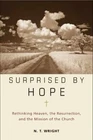 Surprised by Hope: Rethinking Heaven, - Hardcover, by N. T. Wright - Very Good b