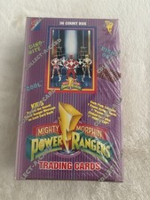 1994 mighty morphing power rangers series 1 factory sealed Sealed Box