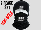 Burnley Black Snood Neck Warmer & Fleece Beanie Hat Football Set Gift