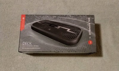 Motorola Sol Republic X 89641N Portable Speaker Open Box ''READ DESCRIPTION''