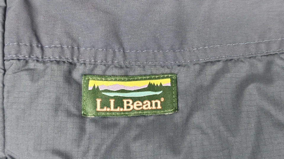 LL Bean Down Vest Mens Medium Mountain Classic Blue Downtek Water Repellent - Image 3 of 4