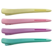 6PCS Hair Clips For Styling - No Crease Women -Duck Billed HairStyling Clips Set