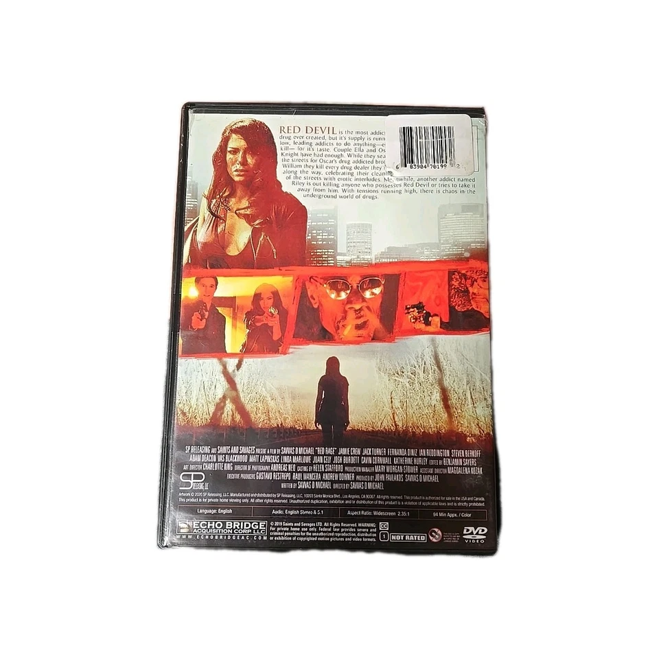 Red Rage (2020 DVD) Rare  - Image 2 of 2