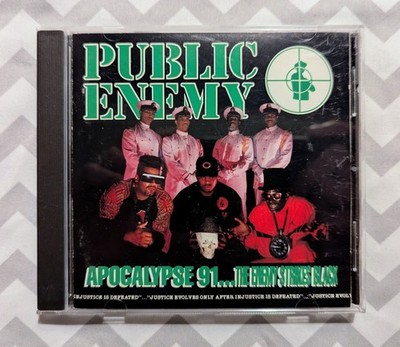 Public Enemy - Apocalypse 91...The Enemy Strikes Black (1991 CD) - Rap/Hip Hop