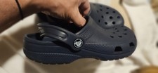 Crocs Classic Clog Navy Blue Men's Size 6 Women's Size 8 Excellent Condition