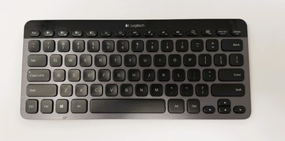 Logitech K810 Bluetooth Illuminated Wireless Keyboard Brushed Aluminum PC Mac