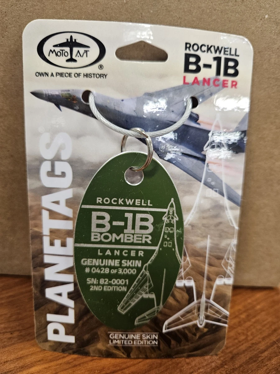 MotoArt PlaneTags B-1B Lancer 2nd Edition Green #428/3000 SOLD OUT