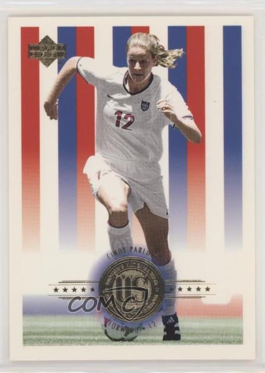 2000 Upper Deck MLS Cindy Parlow #93 Rookie RC 2k3