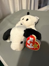 Dotty the Dog - Ty Beanie Baby 1996, 4th gen., MWMT, OBO