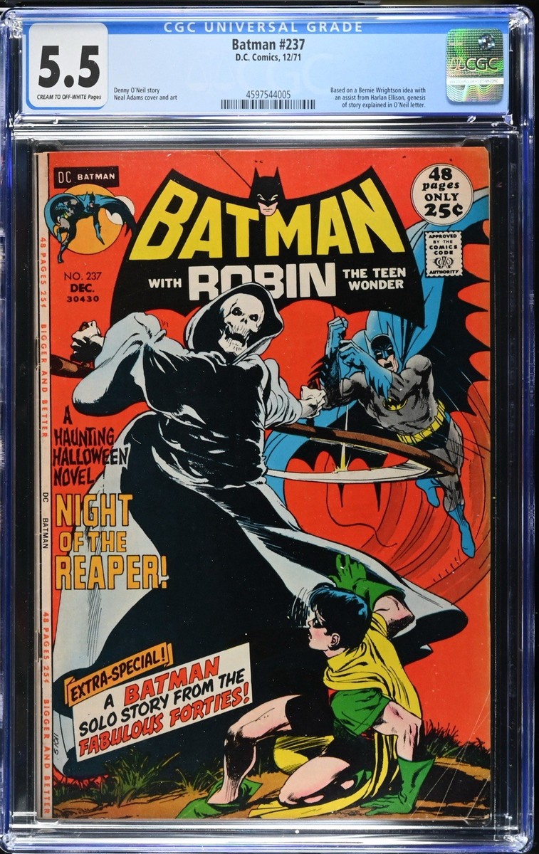 Batman #237 CGC 5.5 The Reaper Neal Adams DC Comics 1971 | eBay