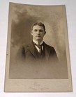 Rare Antique ID'd WPI Athlete 1896 Grad & Engineer Cabinet Card Photo! Sports! — photo 2