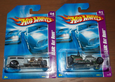 2X - 2008 Hot Wheels TEAM: Rat Rods - Way 2 Fast & T-Bucket