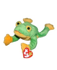 Ty Beanie Baby Smoochy the Frog 1997