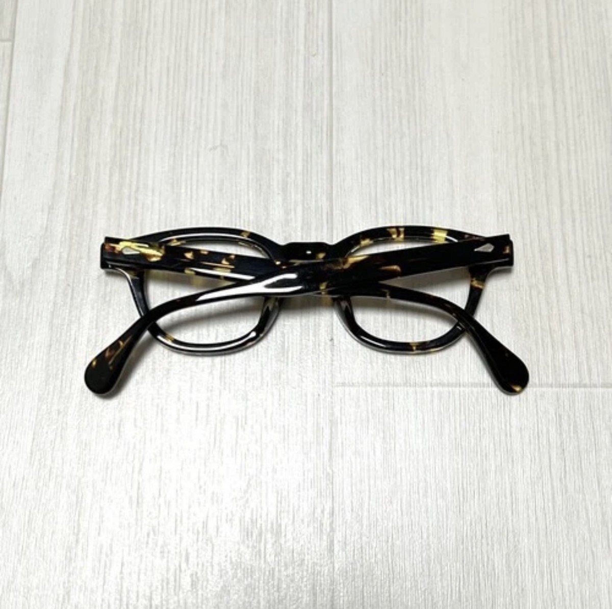 JULIUS TART OPTICAL AR 44□22 BLACK Julius Tart Optical AR 44 Black | Original Arnel Style | Made in