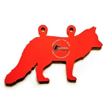 Precision Targets Fox Silhouette 12x7.5x1/4 Steel Target (12X7-5X1-4FX)