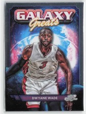 2023-24 Topps Chrome Cosmic Galaxy Greats Dwyane Wade #GG-8 Miami Heat