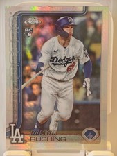 2025 Topps Chrome Update Baseball Dalton Rushing Prism Refractor #USC129 RC