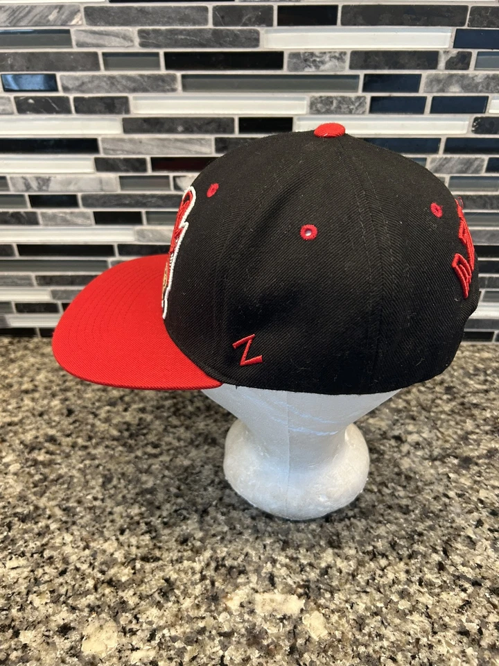 Zephyr NCAA San Diego State Aztecs RARE "X-Ray” Flat Bill SnapBack Hat - Image 2 of 4