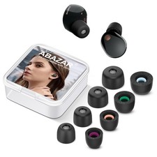 Memory Foam Tips for Sony WF-1000XM5 with Dust Mesh