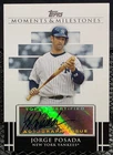 Jorge Posada 2008 Topps Moments & Milestones Auto MA-JP