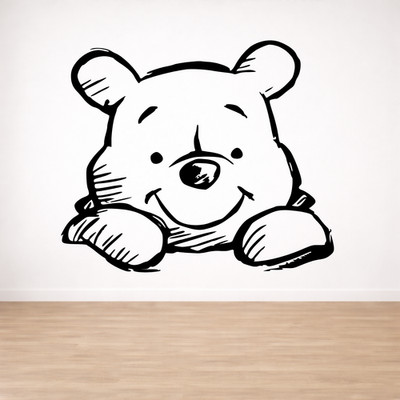 Niedliche Cartoon Bär Vinyl Aufkleber Abziehbilder Auto Fenster Laptop Kinderzimmer Wanddeko UK
