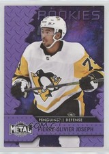 2020 Skybox Metal Universe Rookies Purple Spectrum Pierre-Olivier Joseph 1e15