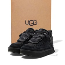 NIB 100 UGG Brand Women's Comfy Lowmel Fashion Shoes Sneakers Black 1144032