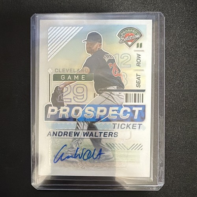 #ad Panini 2024 Prospect Edition Andrew Walters Prospect Ticket Auto #22 Guardians $3.99