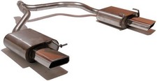 FOX Duplex Sportauspuff ESD Skoda Octavia Typ 1Z ab Bj. 04 je 1x145x65mm Trapez