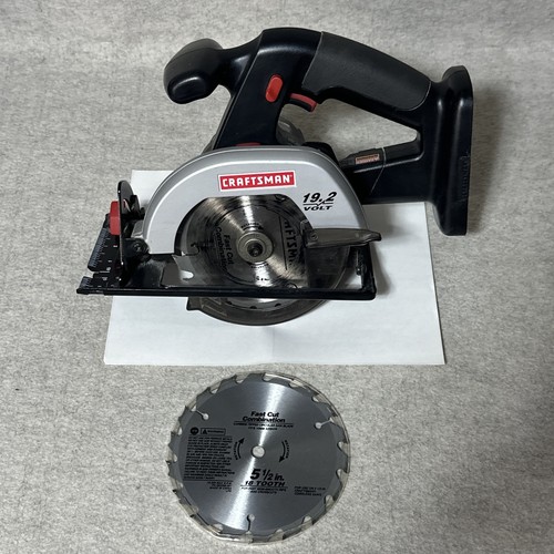 Craftsman 19.2 Volt 5-1/2" Circular Trim Saw 315.114261 New Blade Works Great