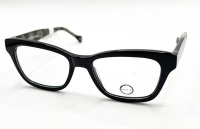 NEW AURA EYEWEAR CALUMET BLK BLACK AUTHENTIC EYEGLASSES 51-17