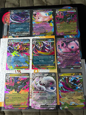 Pokemon TCG 9-Card Lot Holo English 2022 Mew V Mega EX Team Rocket's Crobat ex
