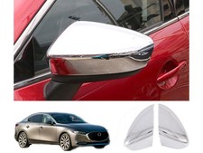 Chrome Mirror Power Smooth Car Accessories For 2019 Mazda3 Left Mirror Cover