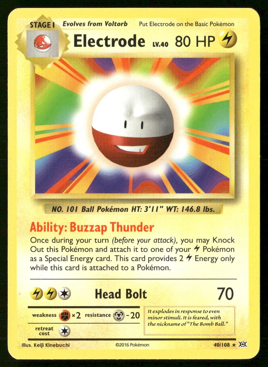 Electrode Pokemon Card for sale | eBay