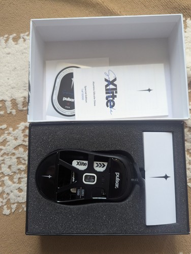 Pulsar Xlite Limited Edition Wired Gaming Mouse NUMBERED TO 1000 - Black - USED - Afbeelding 7 van 7