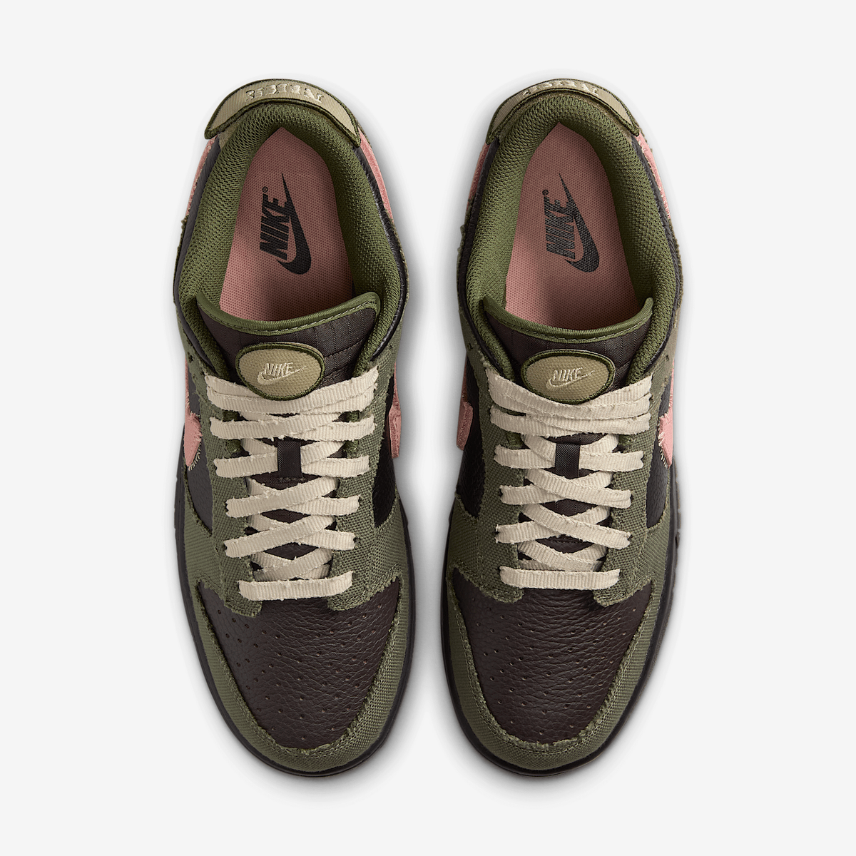 ★Nike★ Dunk Low Retro LTD M Army Olive Black Velvet Brown NIKE Dunk Low Retro LTD IB2256-300 Army Olive Black Velvet